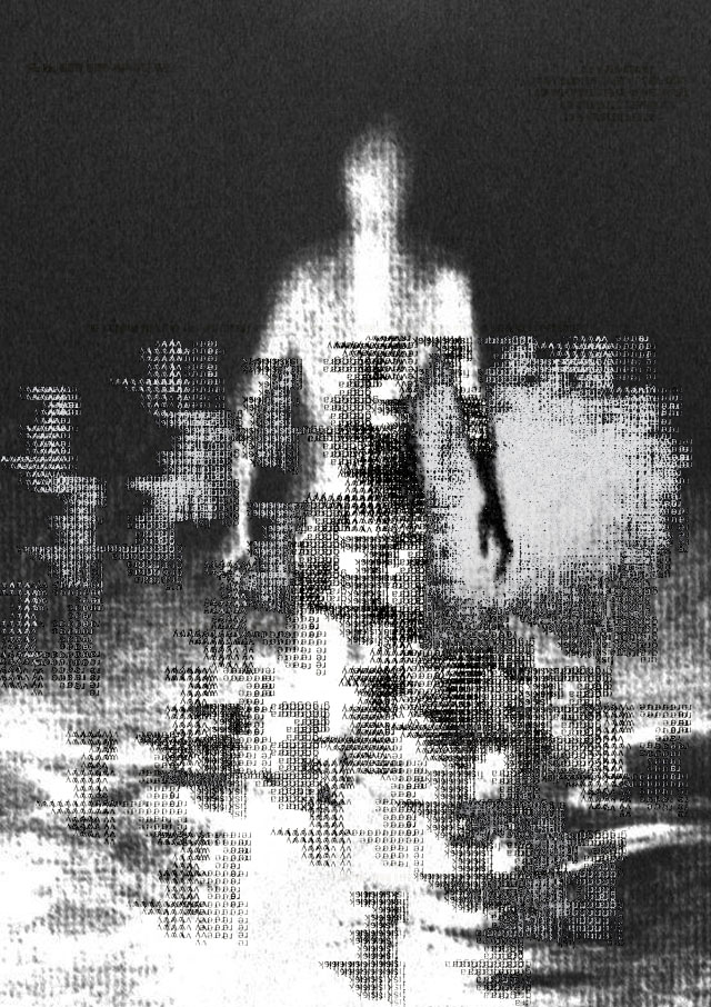 LEMMONS — figure over an ASCII city skyline